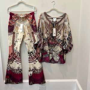 NWT beautifuly beaded Camilla two piece outfit. Would possibly sell separately.